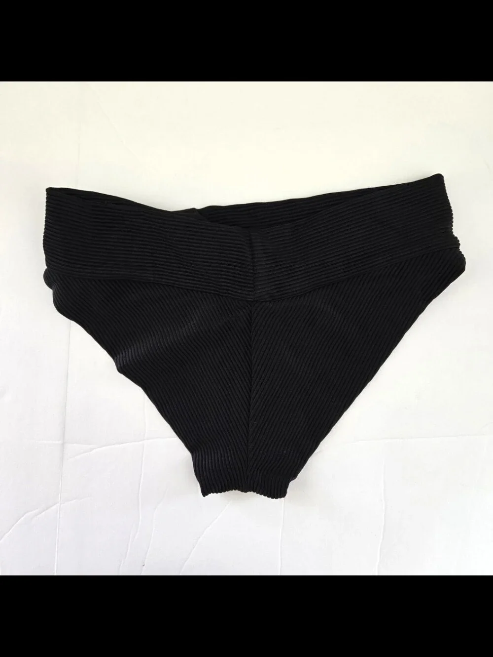 Frankies Bikinis Gavin Ribbed Cheeky Bottom